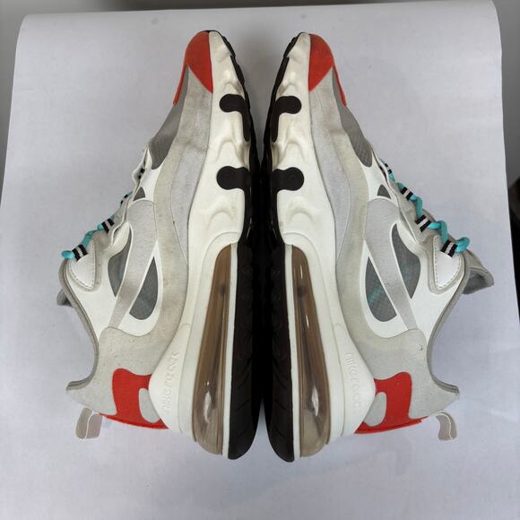 Nike Air Max 270 React Light Beige Chalk Running Sneakers Shoes Men\'s 11.5 main image 4